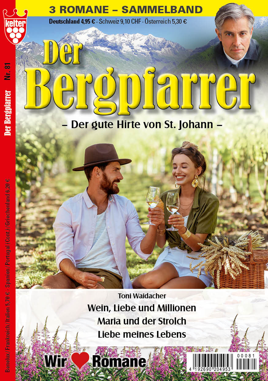 Der Bergpfarrer 3 Romane Originlausgabe #81