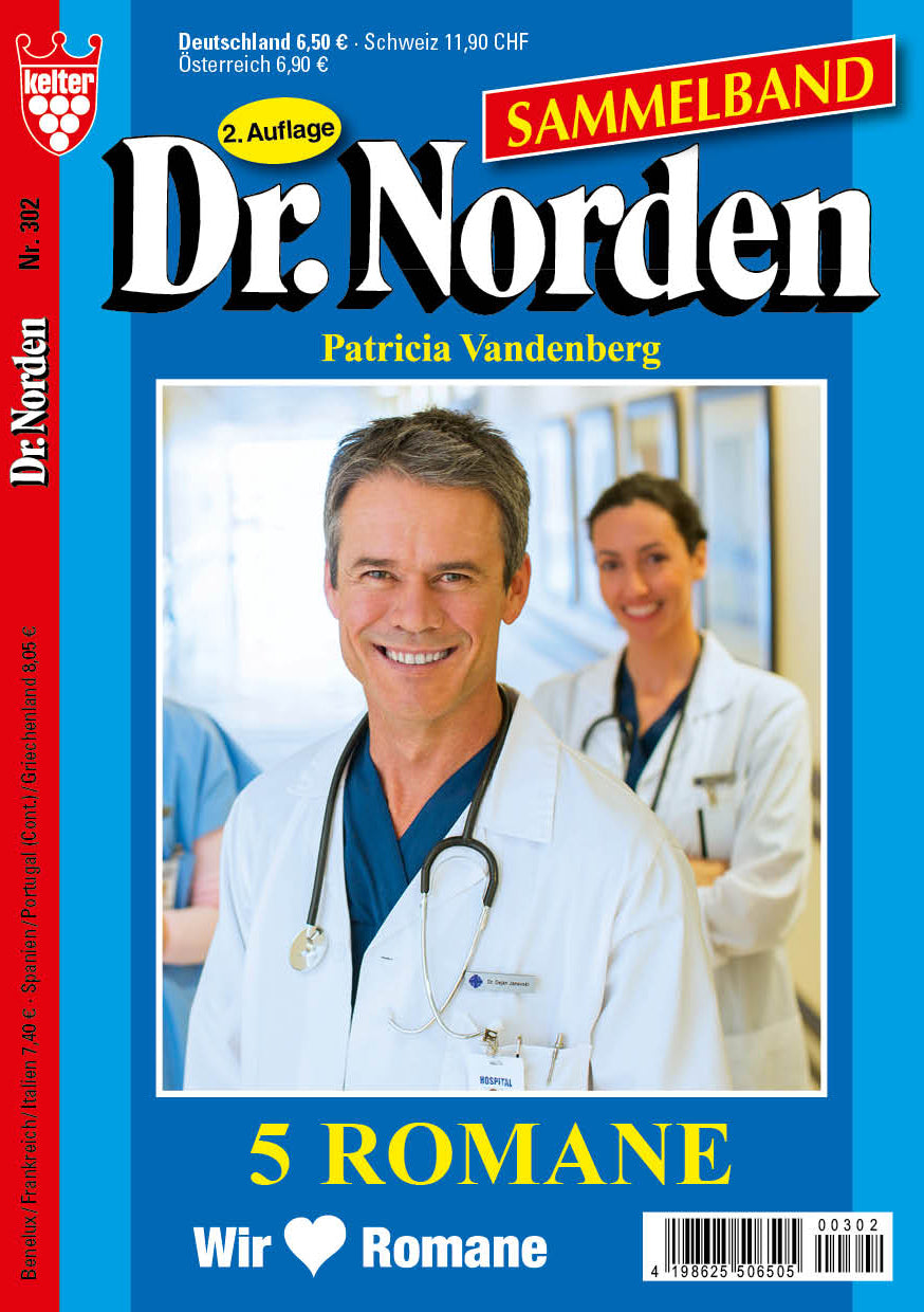 Dr. Norden 5 Romane 2. Auflage #302