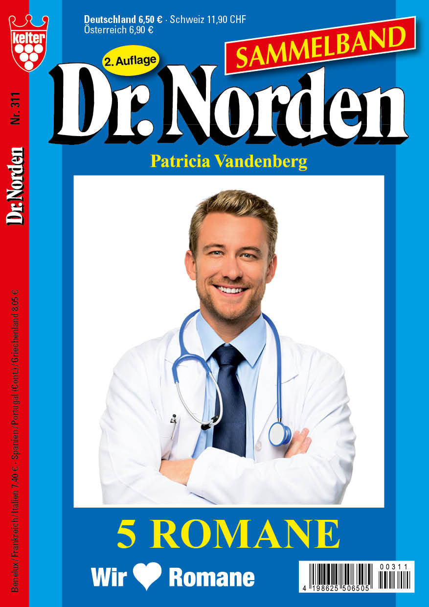 Dr. Norden 5 Romane 2. Auflage #311