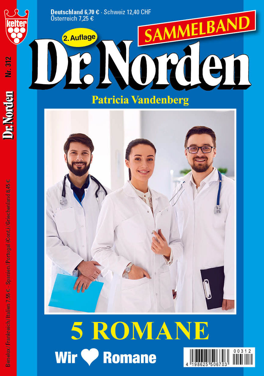 Dr. Norden 5 Romane 2. Auflage #312