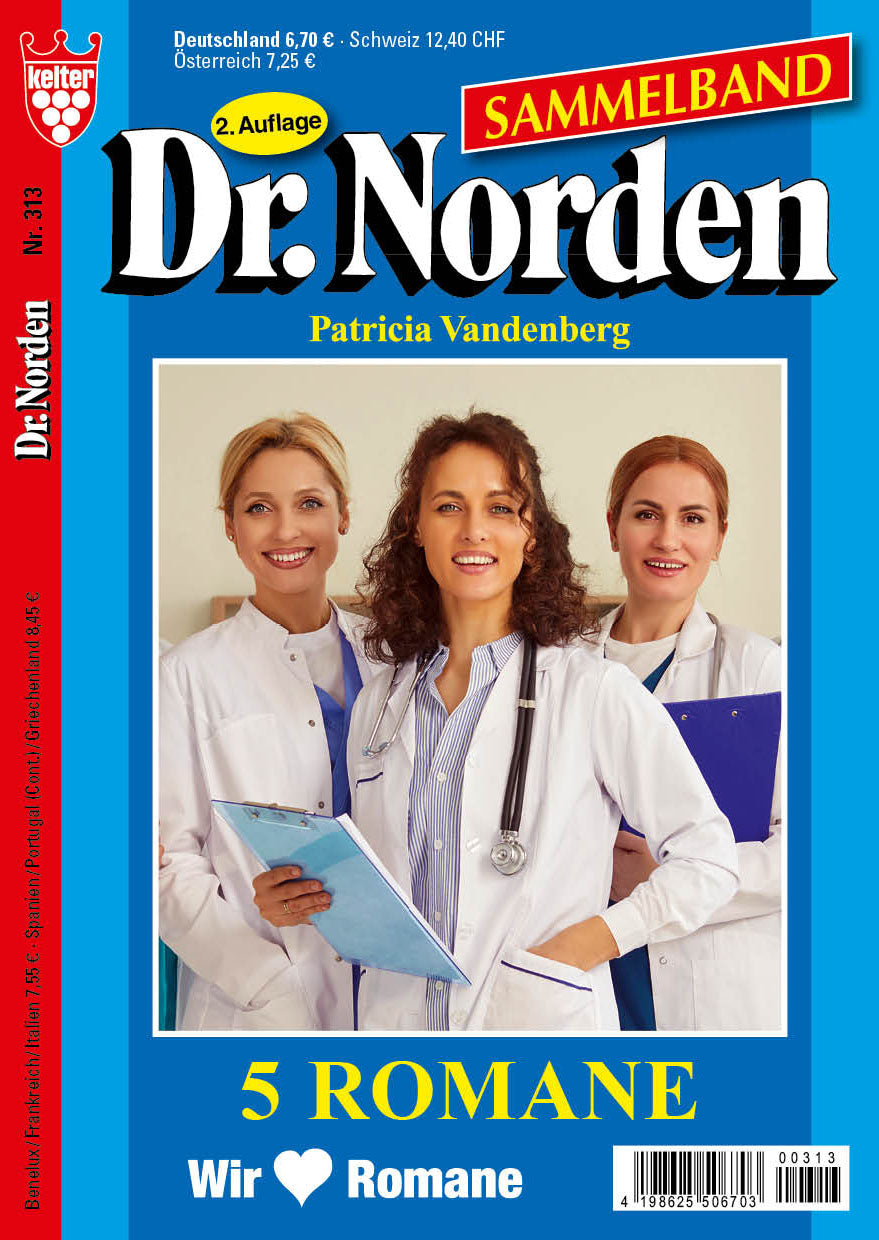 Dr. Norden 5 Romane 2. Auflage #313