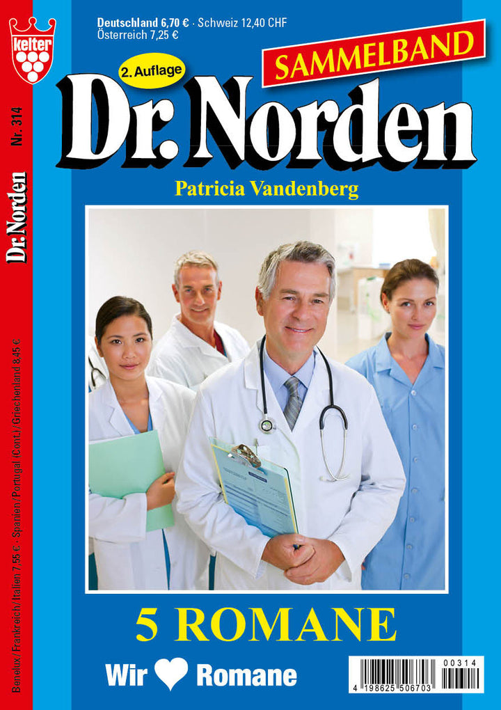 Dr. Norden 5 Romane 2. Auflage #314