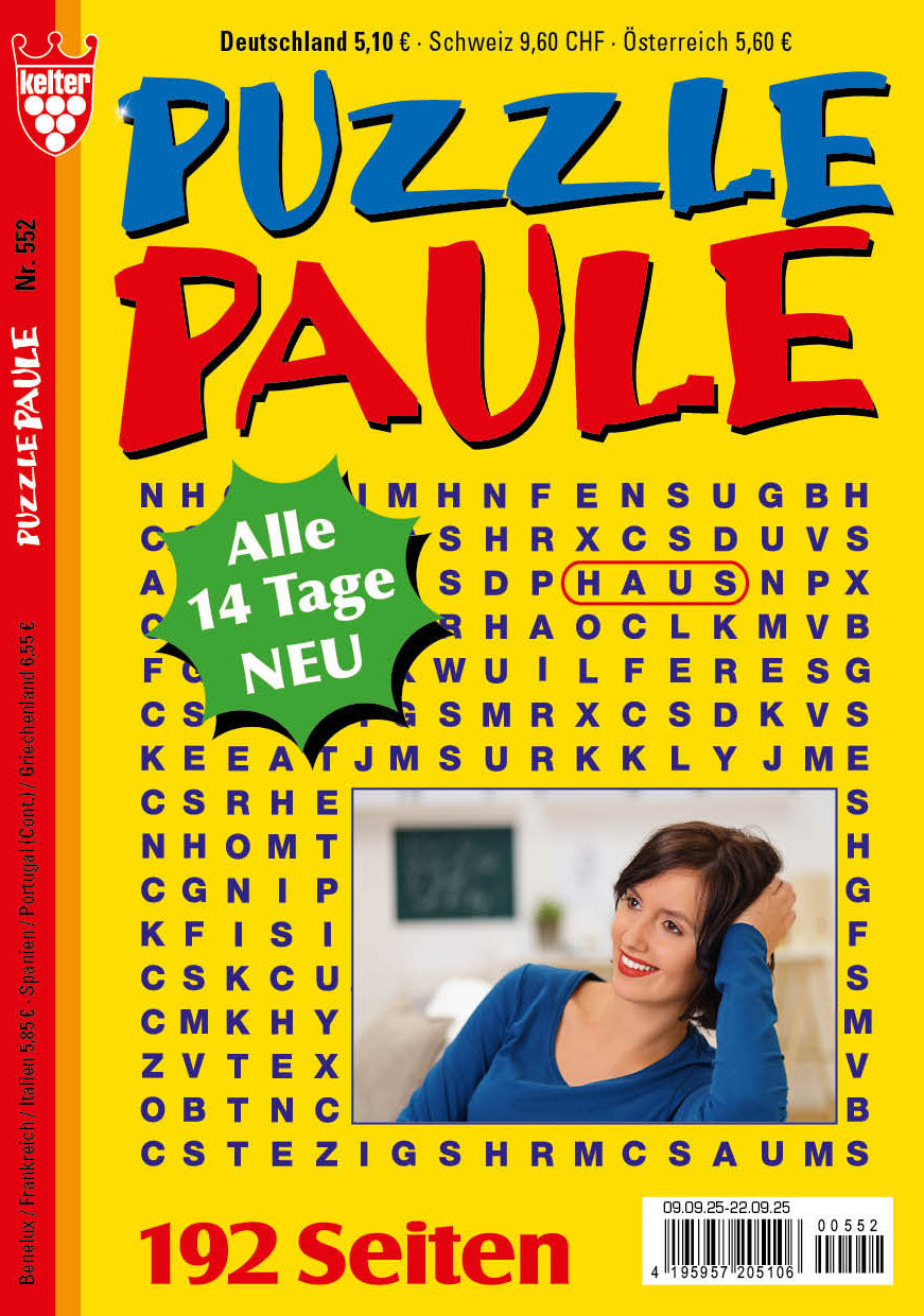 Puzzle Paule 192 Seiten #552