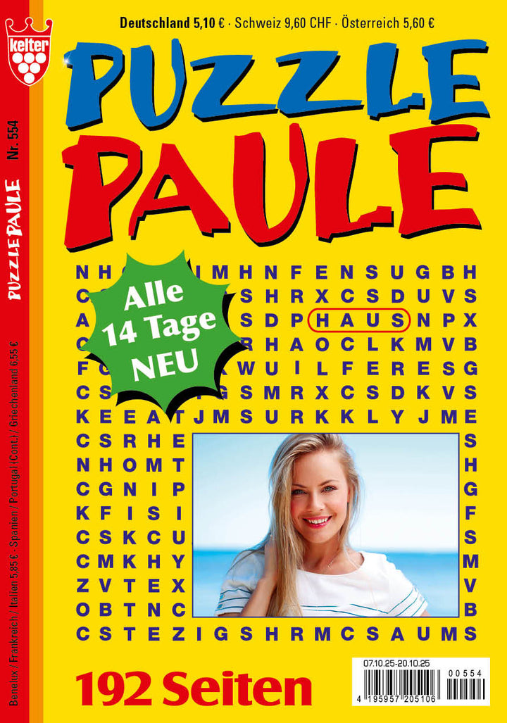 Puzzle Paule 192 Seiten #554