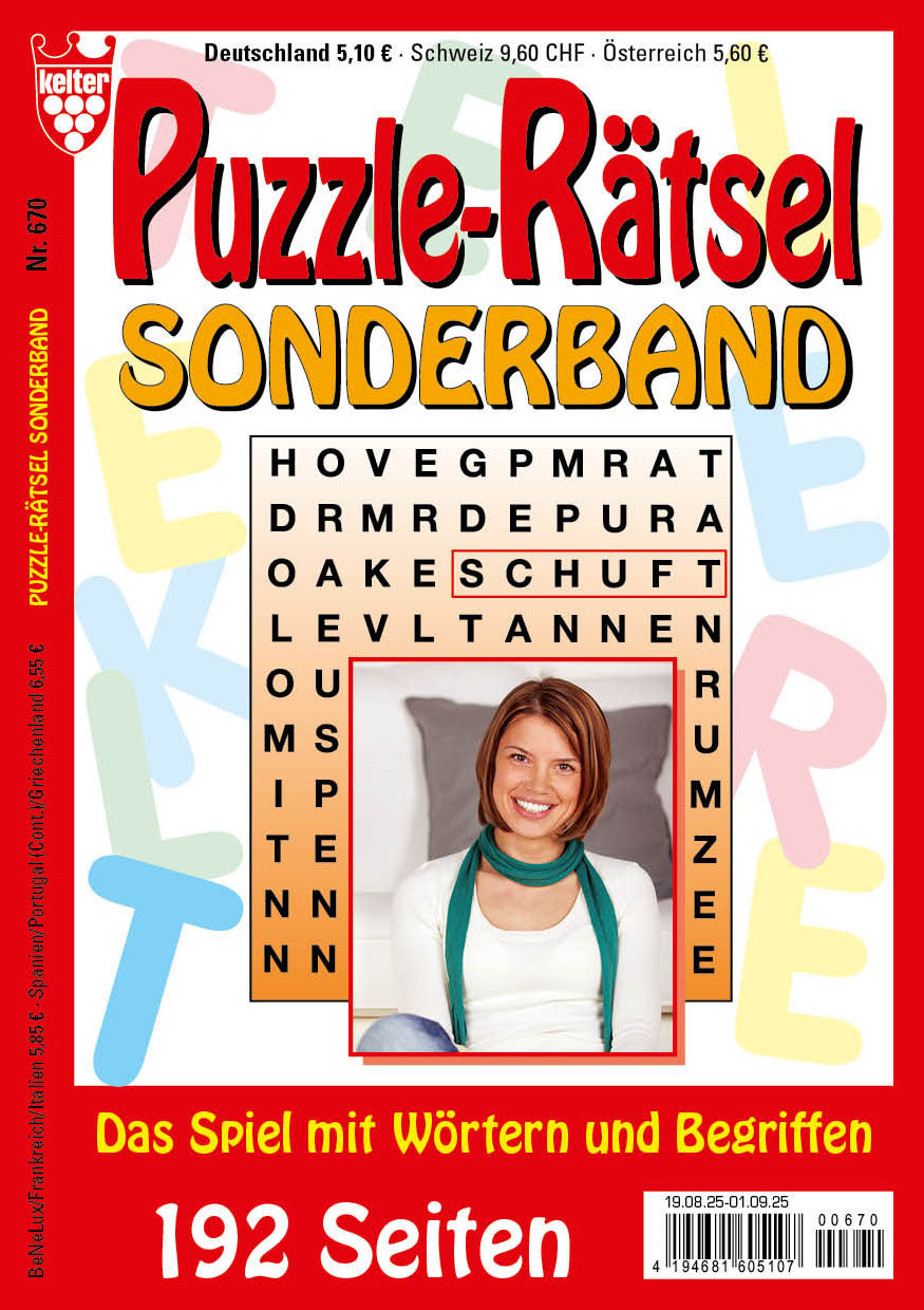 Puzzle-Rätsel Sonderband 192 Seiten #670