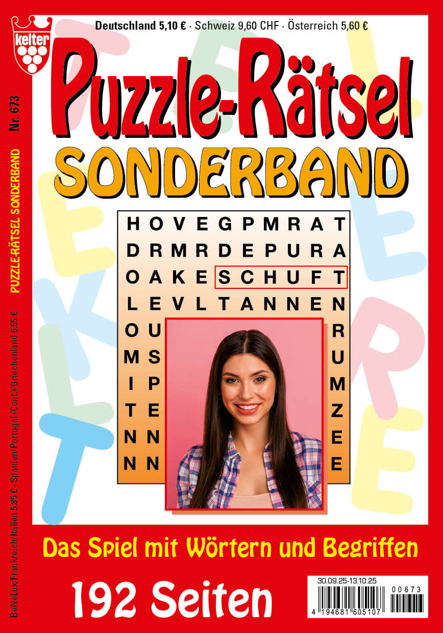 Puzzle-Rätsel Sonderband 192 Seiten #673