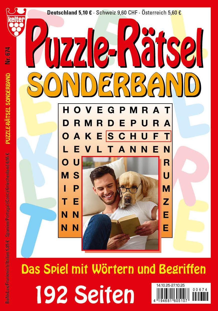 Puzzle-Rätsel Sonderband 192 Seiten #674
