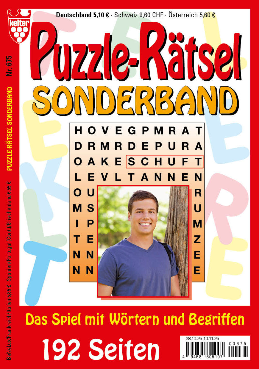Puzzle-Rätsel Sonderband 192 Seiten #675
