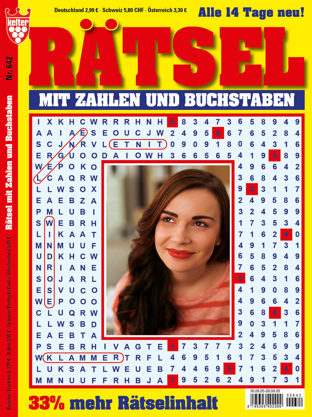 Rätsel mit Zahlen und Buchstaben #642