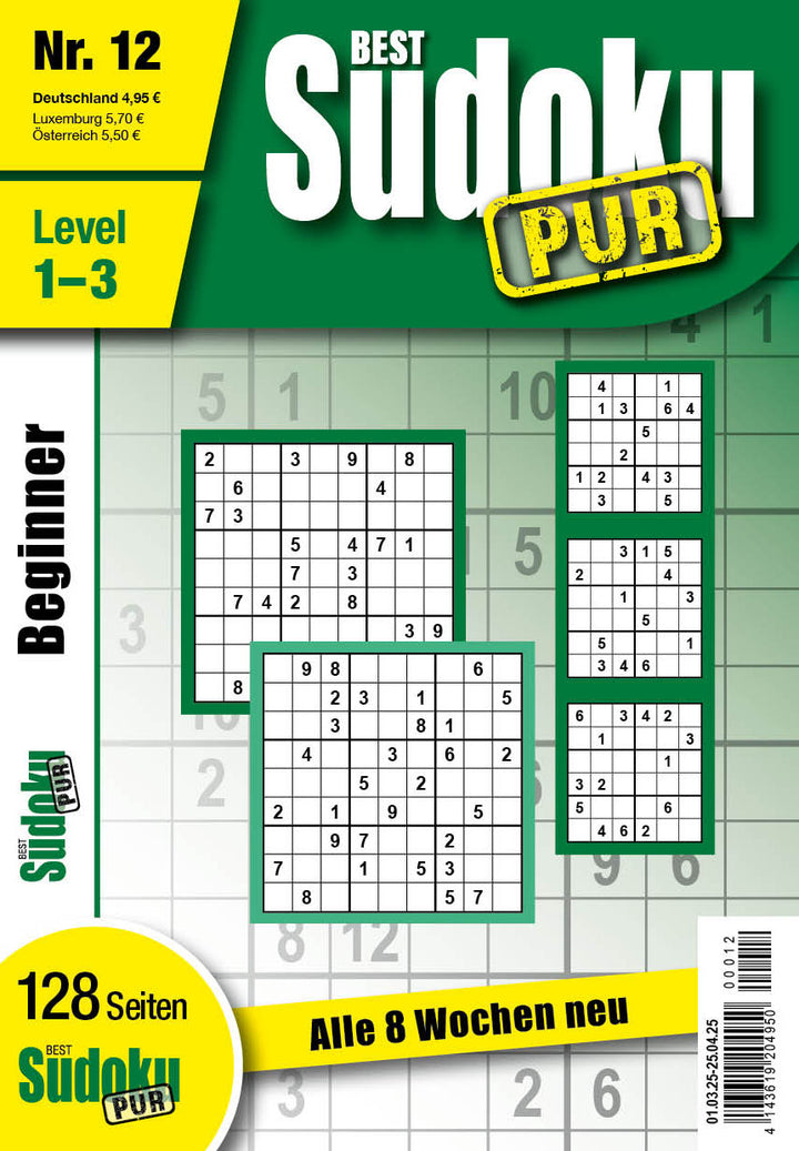 Best Sudoku Pur Beginner #12