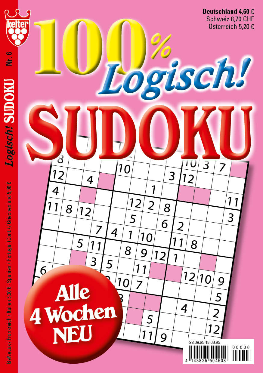 100% logisch Sudoku #6