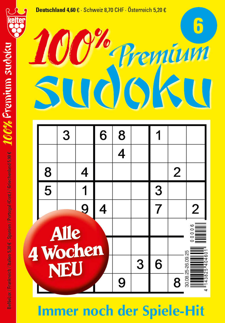 100% Premium Sudoku #6