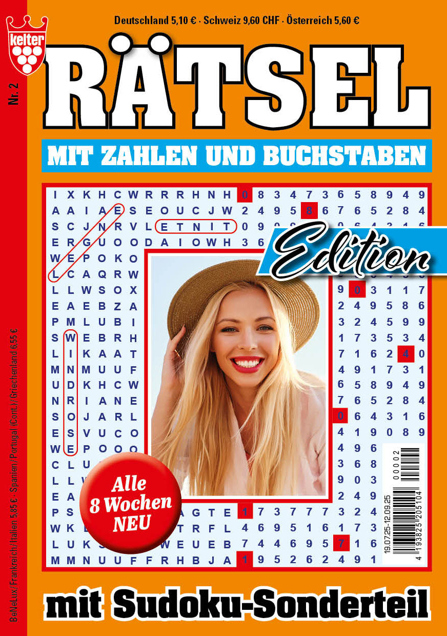 Rätsel mit Zahlen und Buchstaben Edition #2