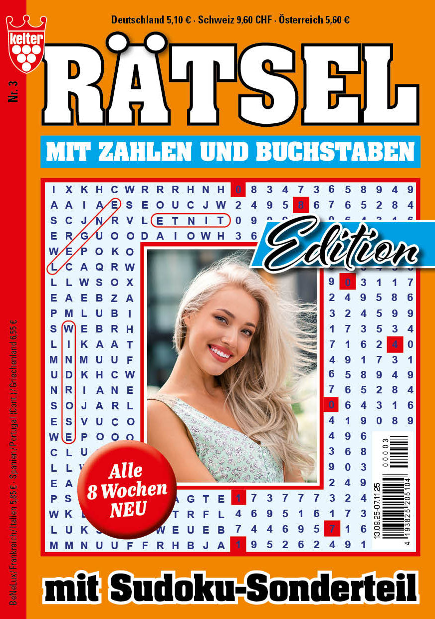 Rätsel mit Zahlen und Buchstaben Edition #3