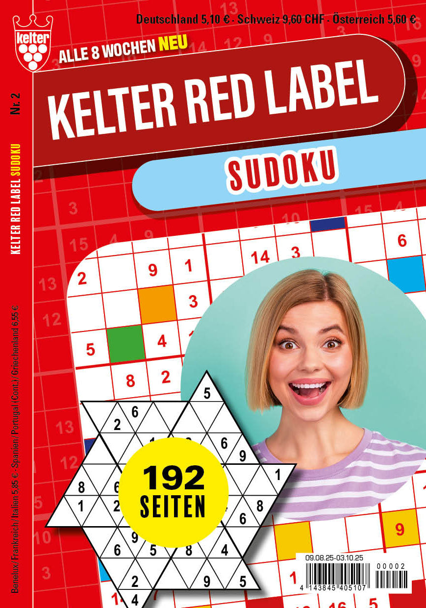 Kelter Red Label - SUDOKU #2