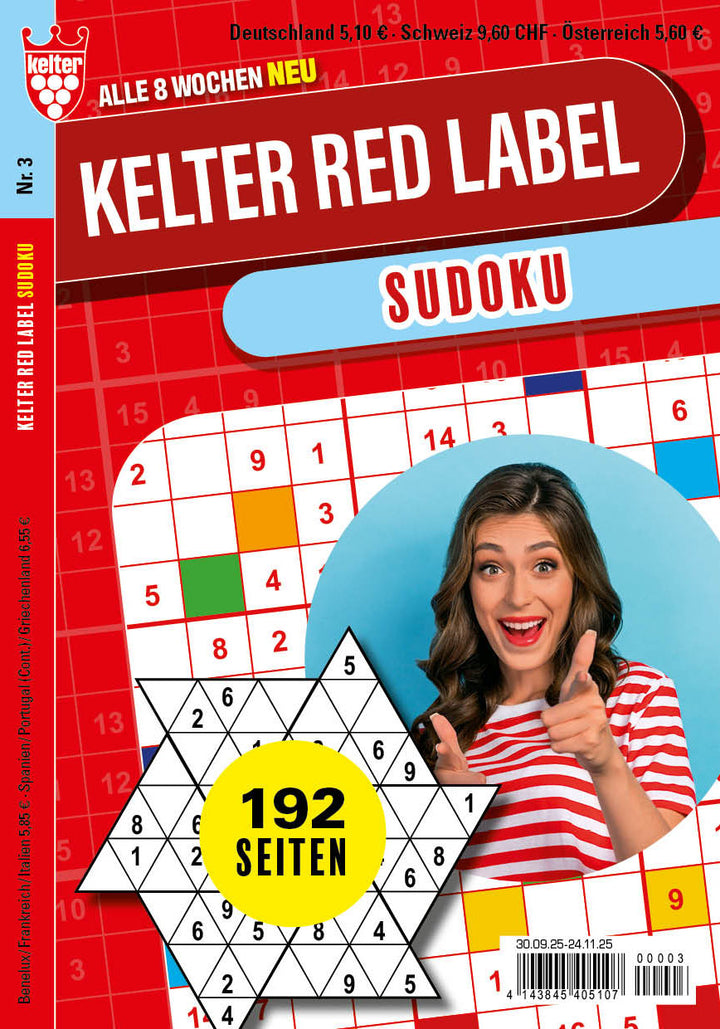 Kelter Red Label - SUDOKU #3