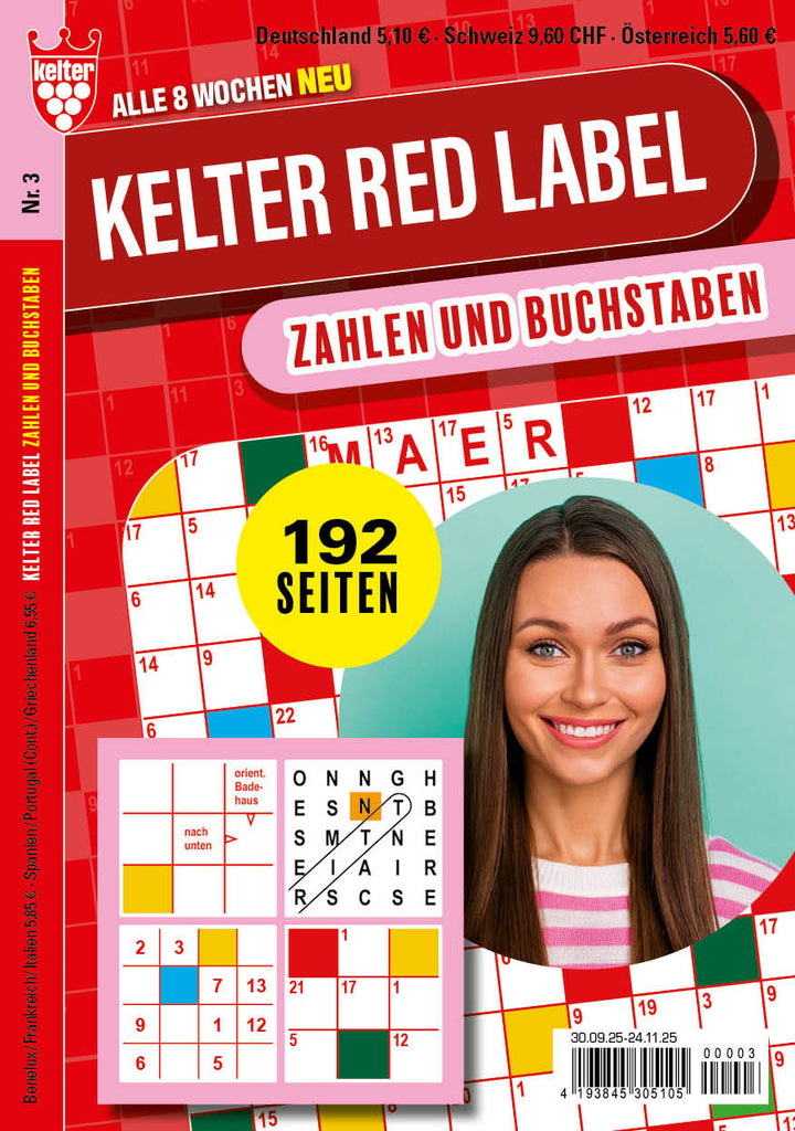 Kelter Red Label - Zahlen und Buchstaben #3