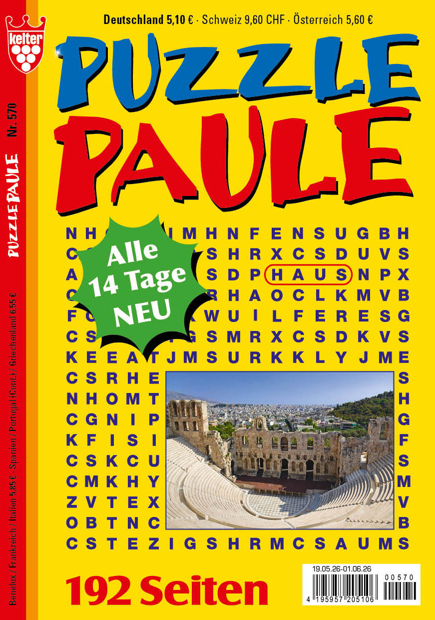 Puzzle Paule 192 Seiten #570