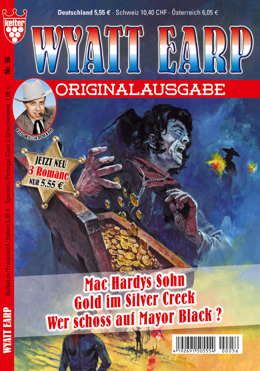 Wyatt Earp 3 Romane Originalausgabe #56