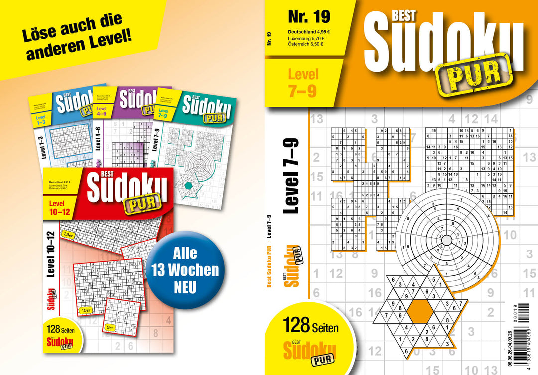 Best Sudoku Pur - Level 7-9 #19