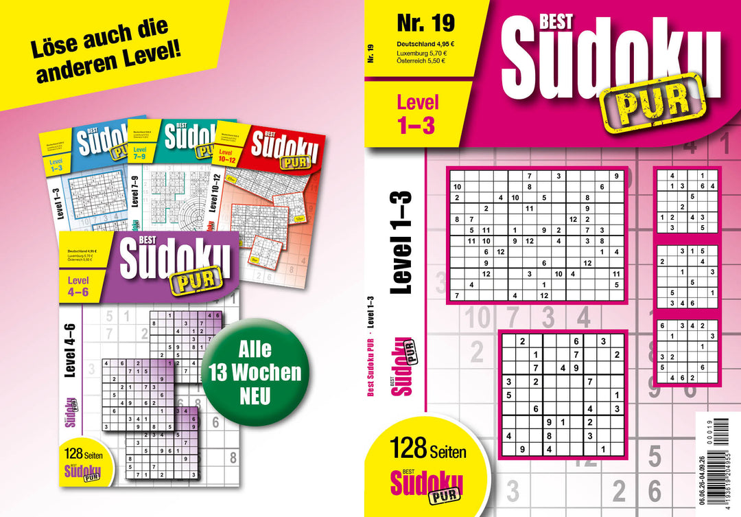 Best Sudoku Pur - Level 1-3 #19