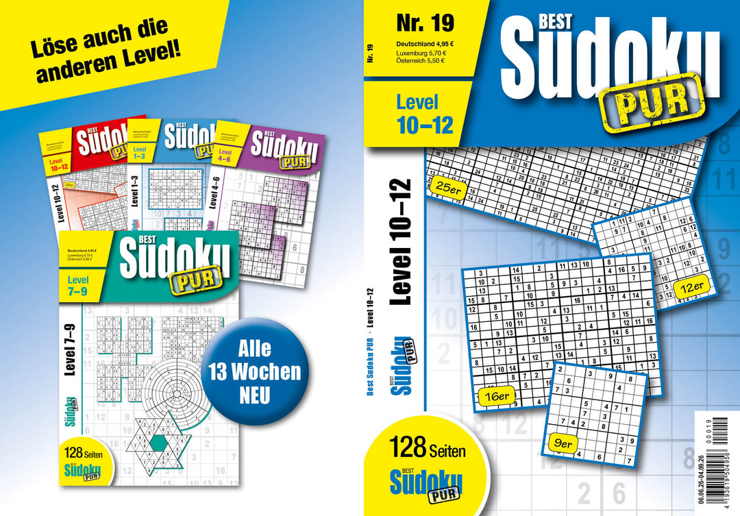 Best Sudoku Pur - Level 10-12 #19