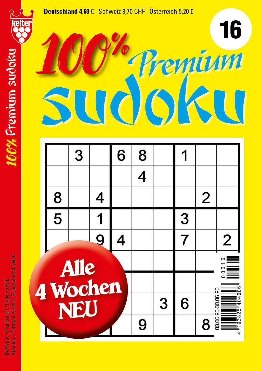 100% Premium Sudoku #16