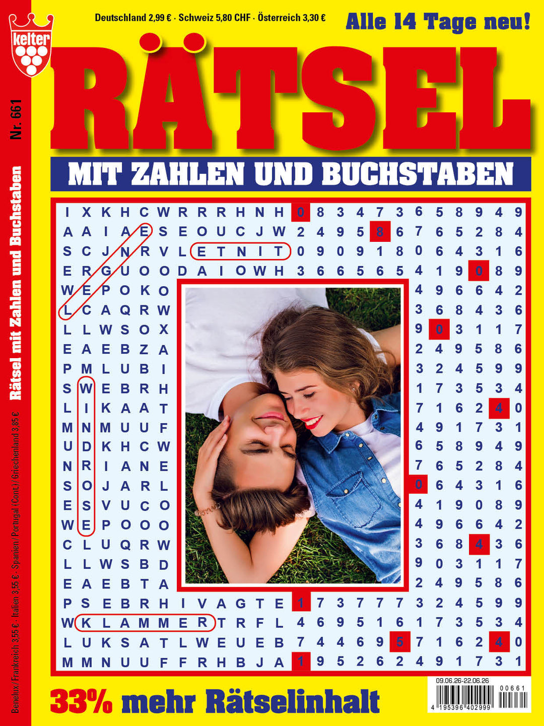 Rätsel mit Zahlen und Buchstaben #661