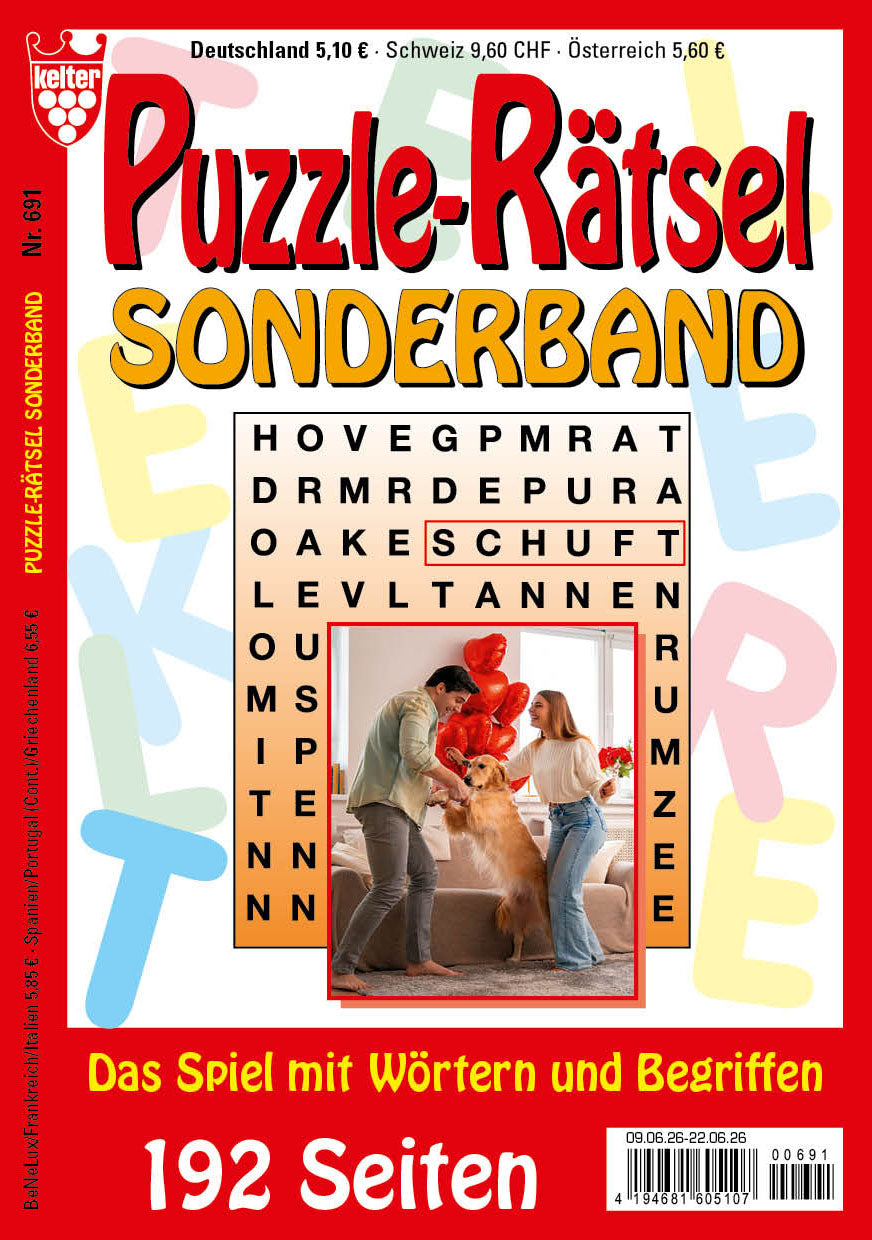 Puzzle-Rätsel Sonderband 192 Seiten #691
