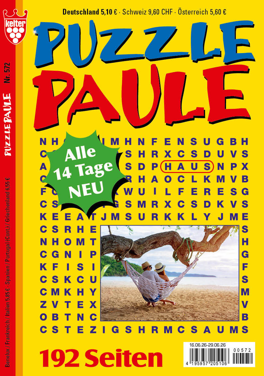 Puzzle Paule 192 Seiten #572