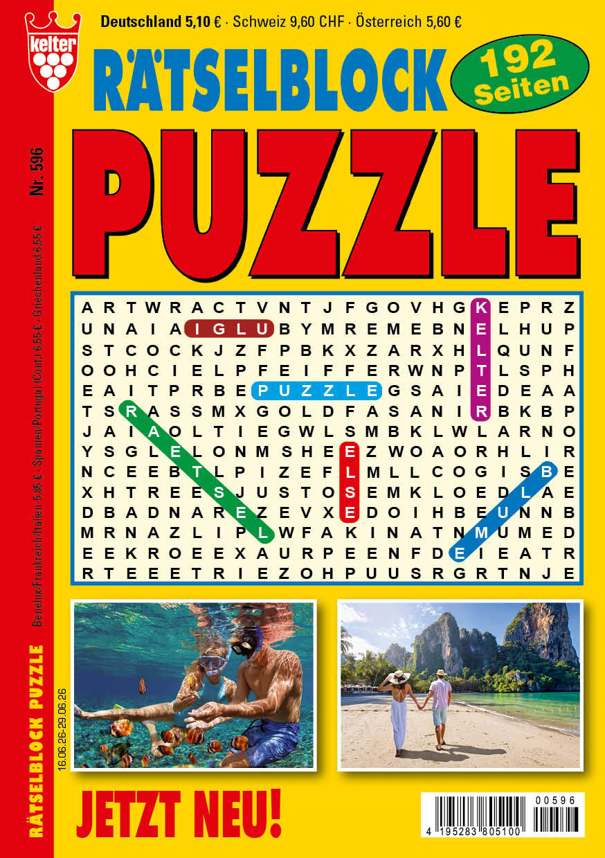 Rätselblock Puzzle #596