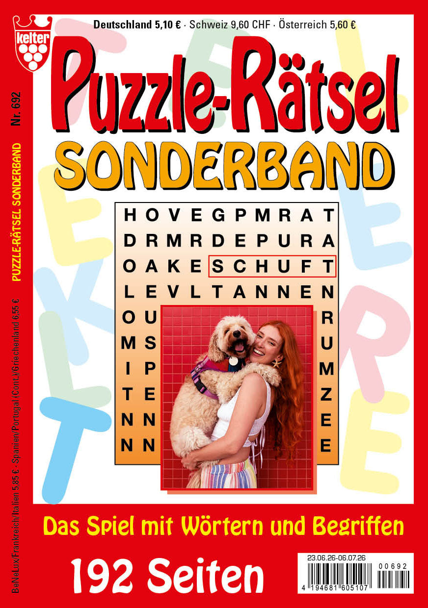 Puzzle-Rätsel Sonderband 192 Seiten #692