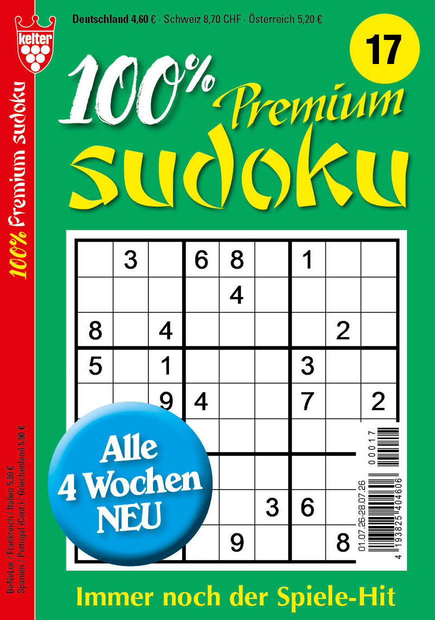 100% Premium Sudoku #17