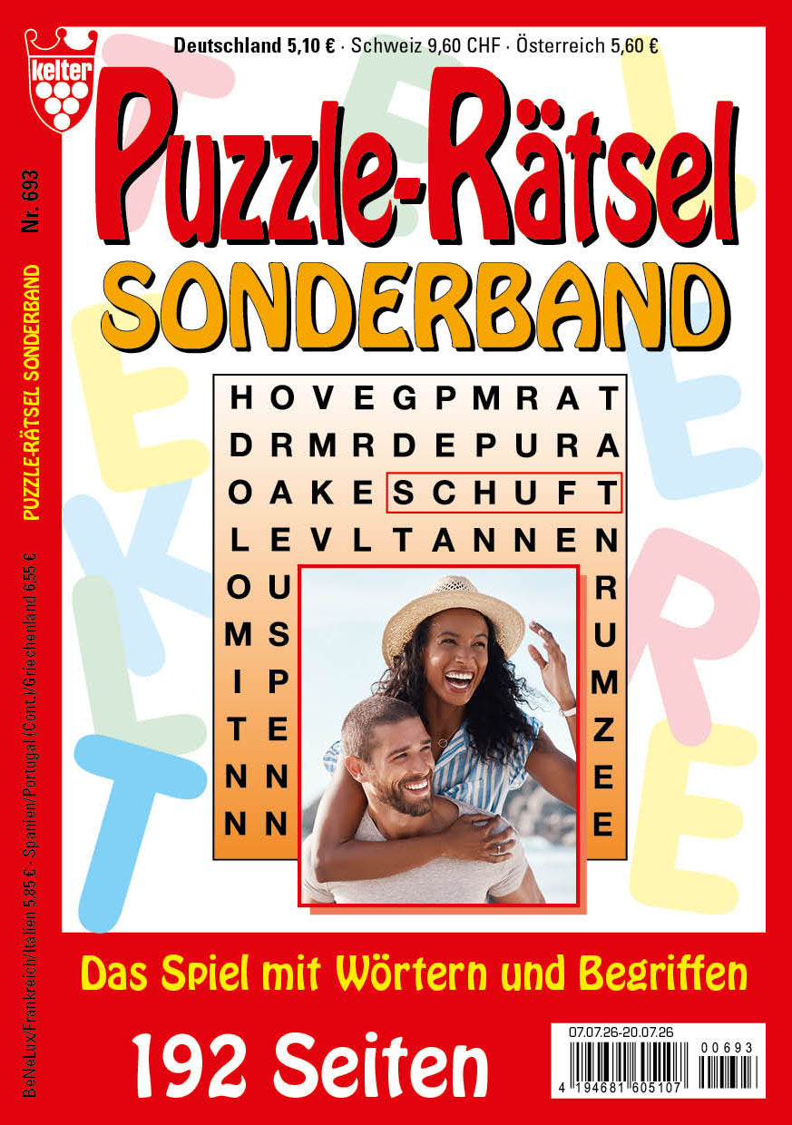 Puzzle-Rätsel Sonderband 192 Seiten #693