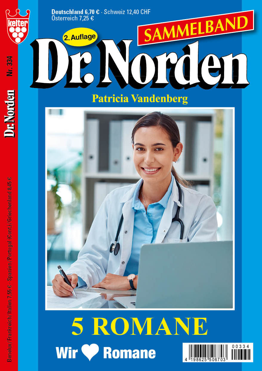 Dr. Norden 5 Romane 2. Auflage #334