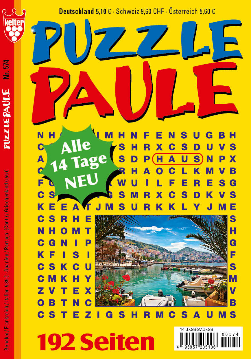 Puzzle Paule 192 Seiten #574