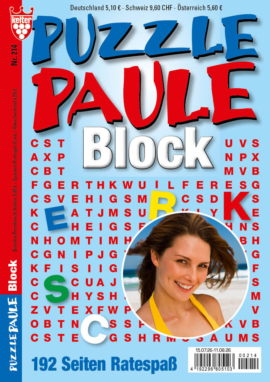 Puzzle Paule Block #214