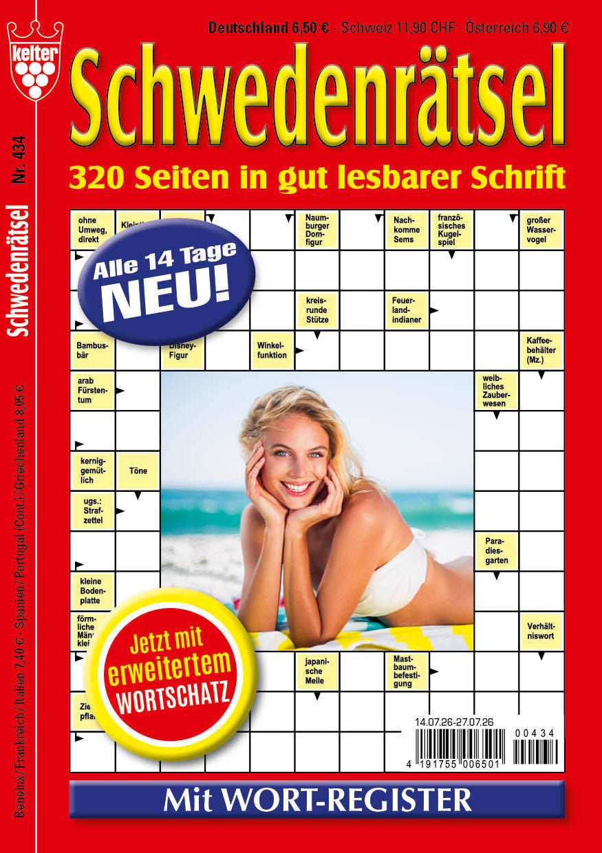 Sammelband Schwedenrätsel #434