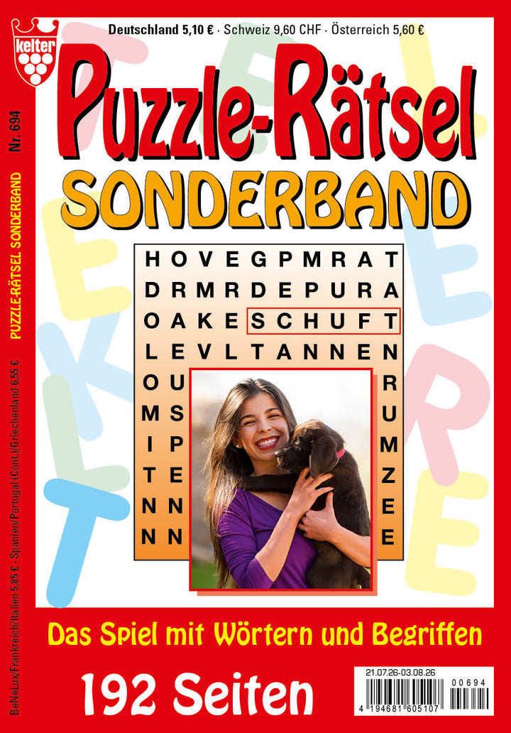Puzzle-Rätsel Sonderband 192 Seiten #694