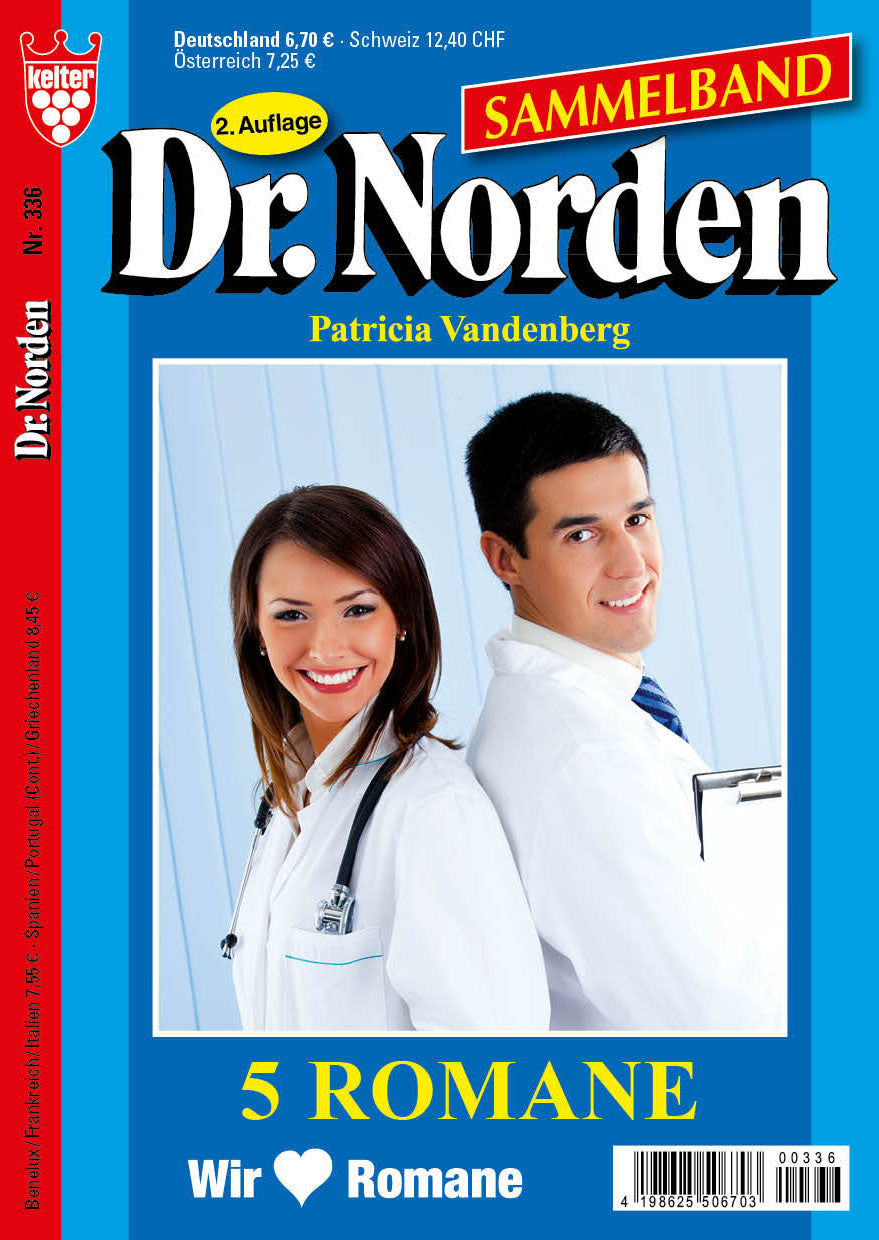 Dr. Norden 5 Romane 2. Auflage #336