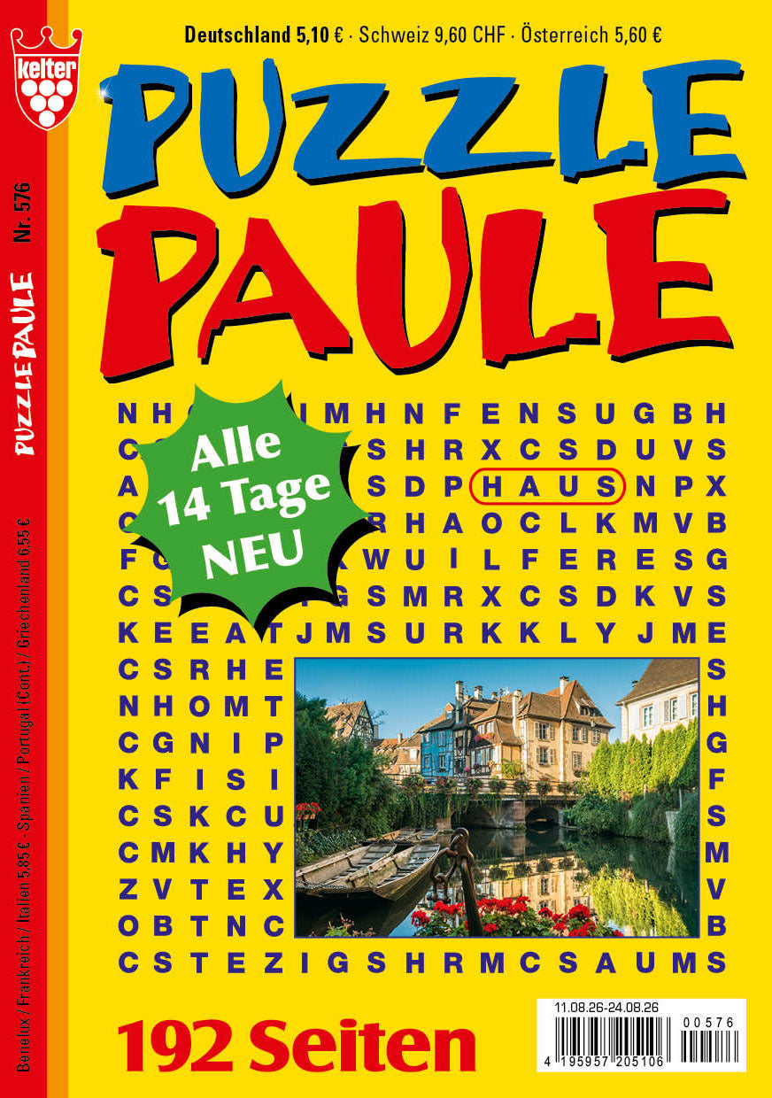 Puzzle Paule 192 Seiten #576