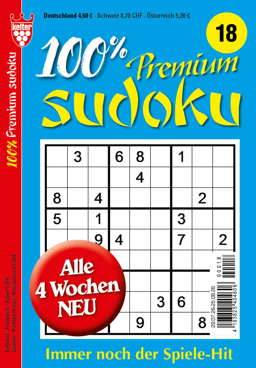 100% Premium Sudoku #18