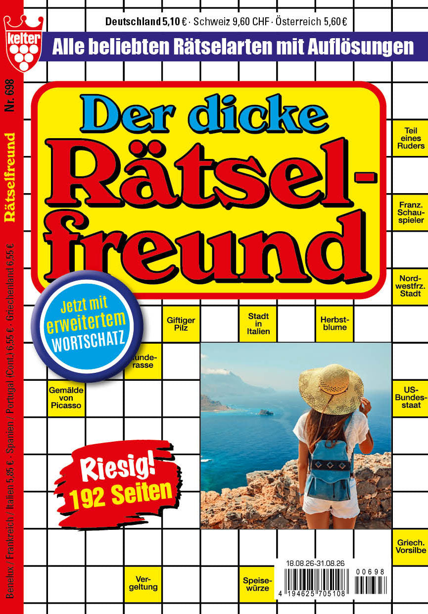 Der dicke Rätselfreund #698