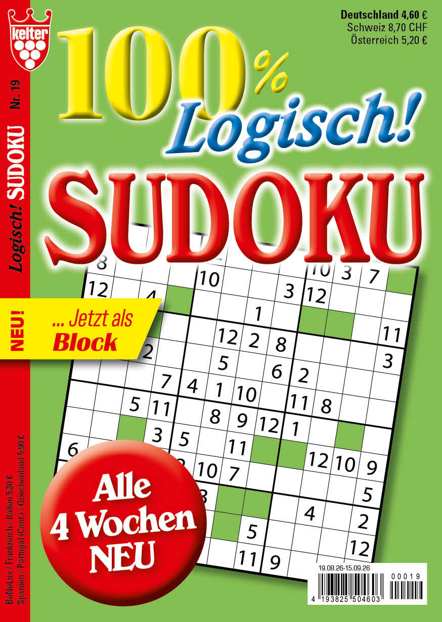 100% logisch Sudoku #19