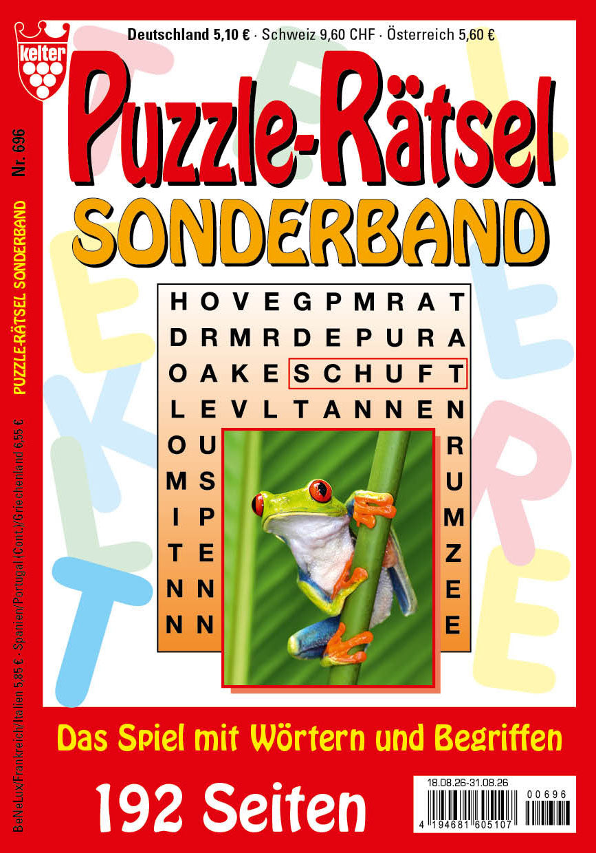 Puzzle-Rätsel Sonderband 192 Seiten #696