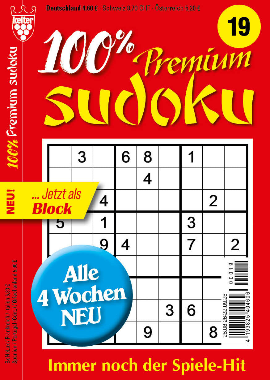 100% Premium Sudoku #19