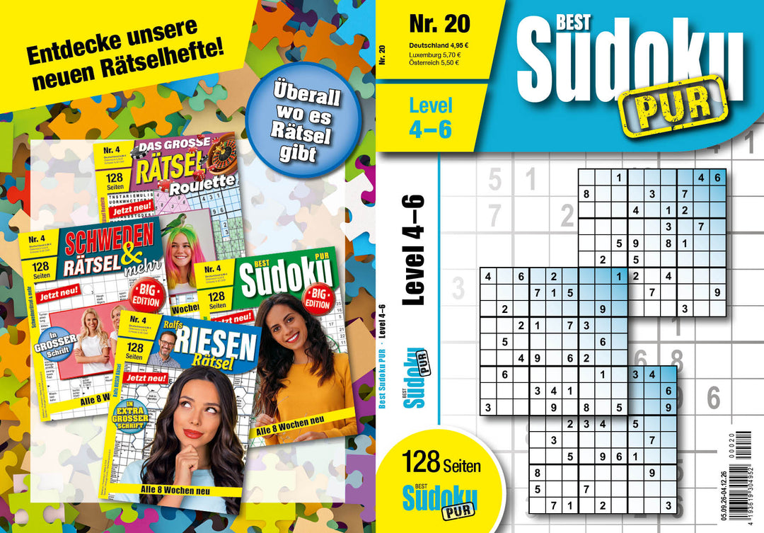 Best Sudoku Pur - Level 4-6 #20