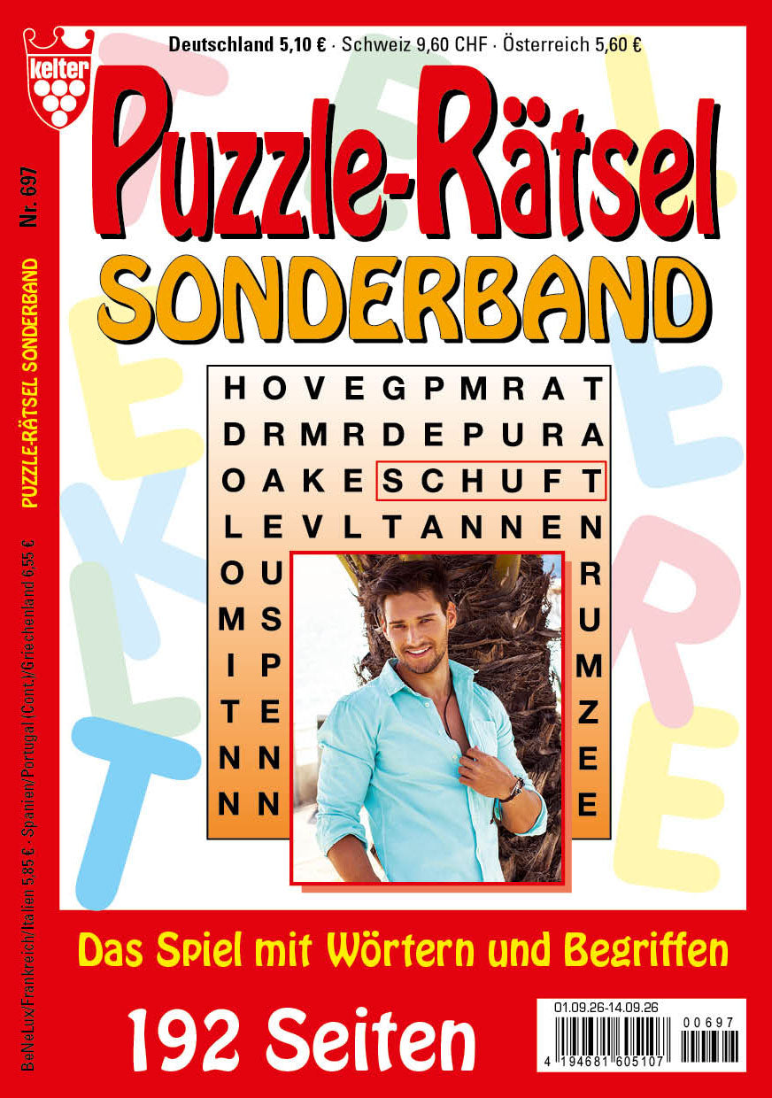 Puzzle-Rätsel Sonderband 192 Seiten #697
