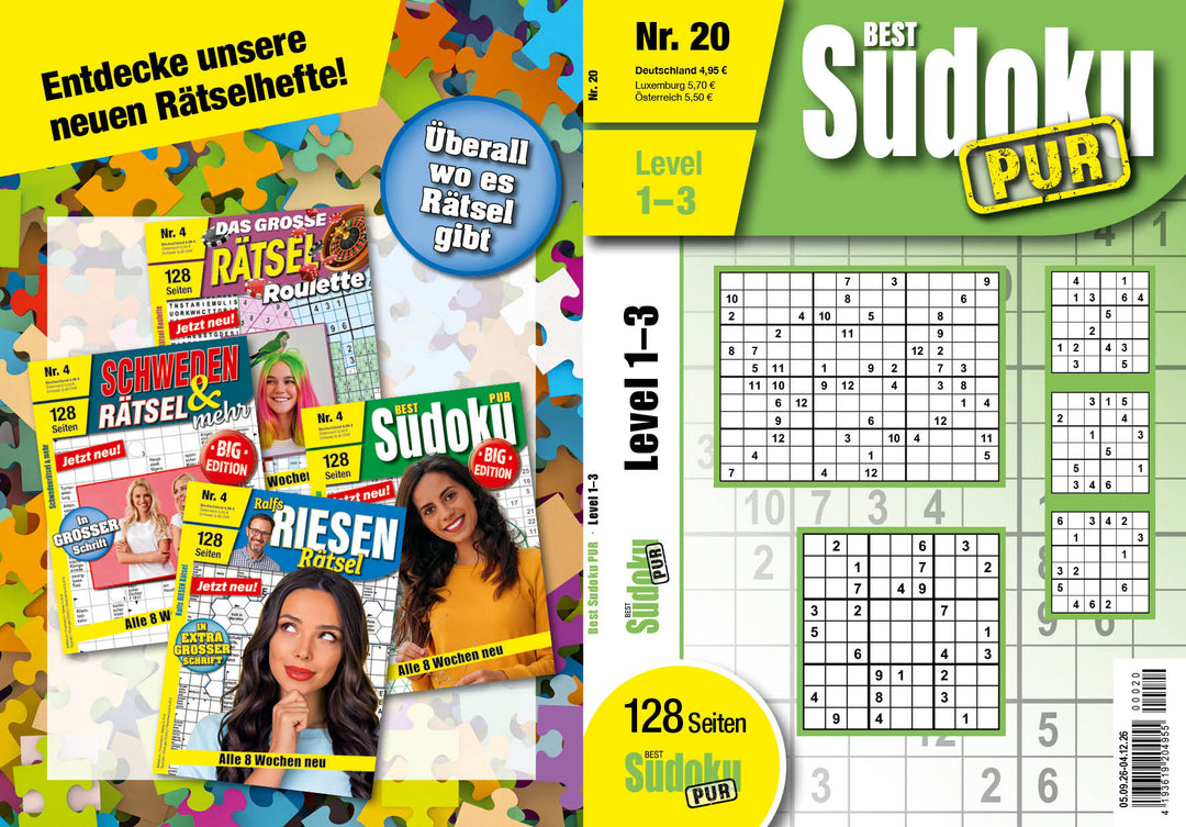 Best Sudoku Pur - Level 1-3 #20