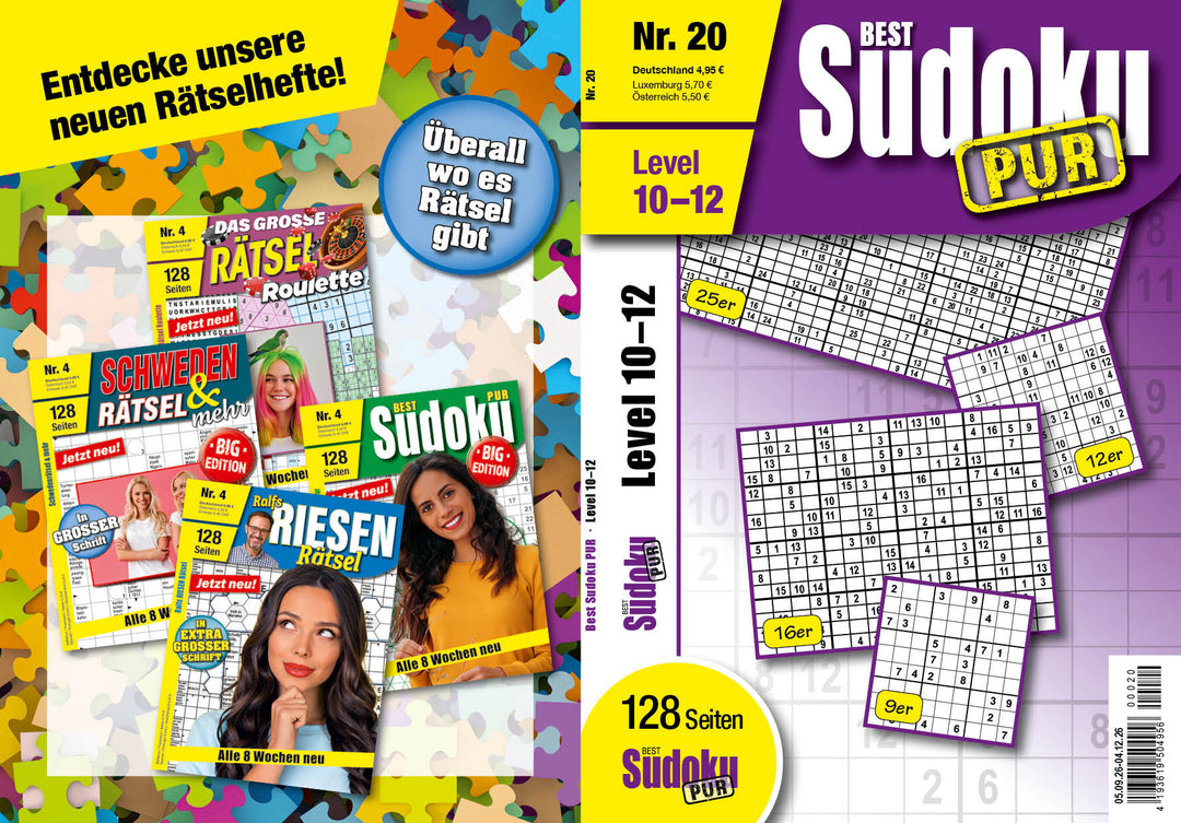 Best Sudoku Pur - Level 10-12 #20